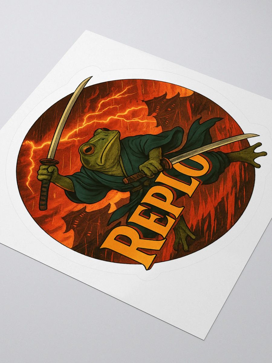 Replo Thunderblade Frog Sticker product image (8)