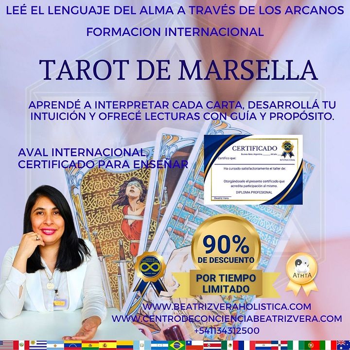 Tarot de Marsella (clases diferidas digitales) product image (1)