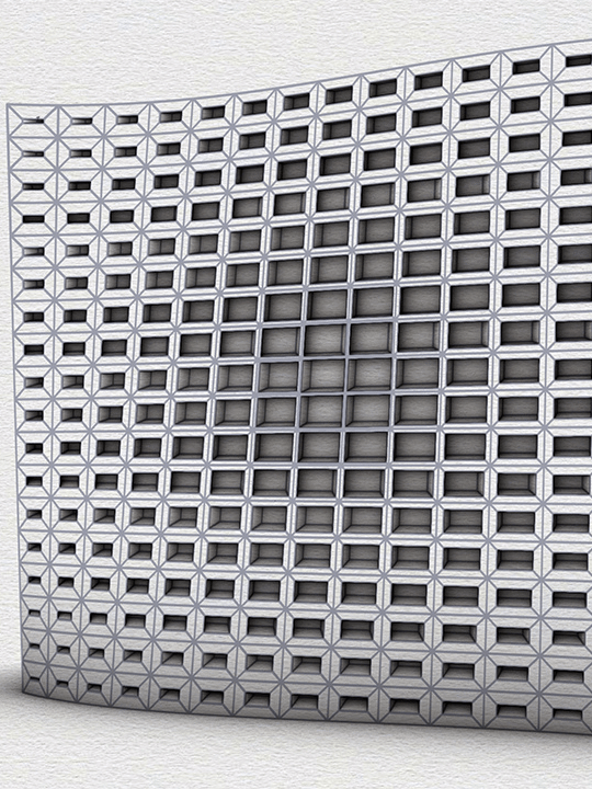 Parametric Architectural Pattern Design Grasshopper Rhino Files Download product image (2)