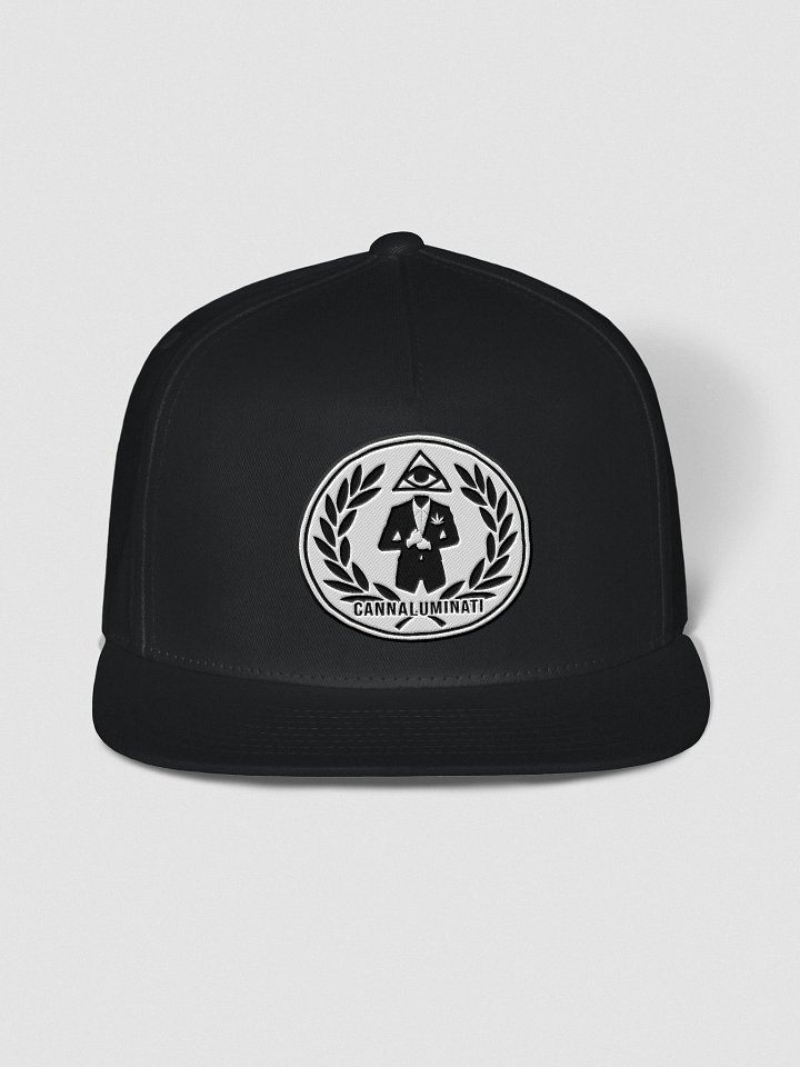 Cannaluminati Classic Flat Snapback Hat product image (1)