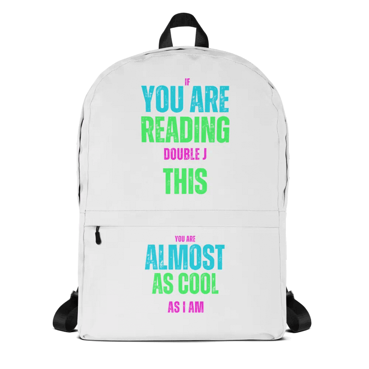 If you are reading this Double J backpack product image (1)