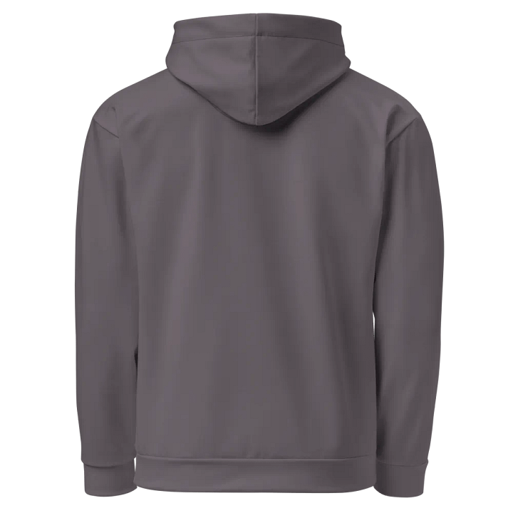Plain Dark Brown Light Summer Unisex Recycled Polyester Heavyweight Premium Hoodie by Treasure Pie product image (2)