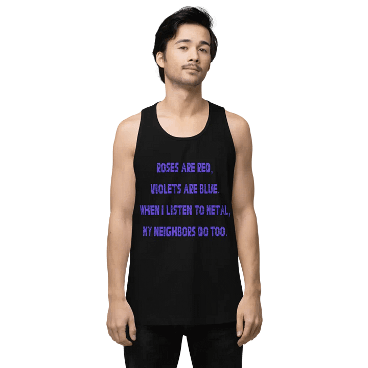 Roses Are Metal Tank Top product image (15)