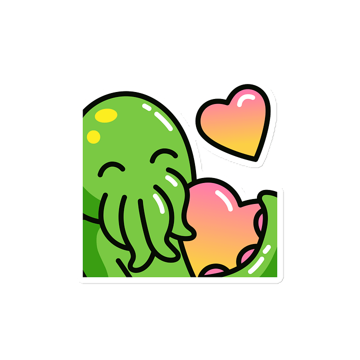 Cthulhu Heart Emote Magnet product image (2)