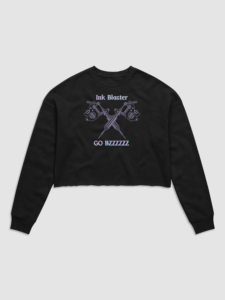 "Ink Blaster Go Bzzzz" Cropped Sweater product image (1)