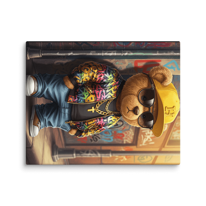 HipHop Teddy Canvas product image (1)