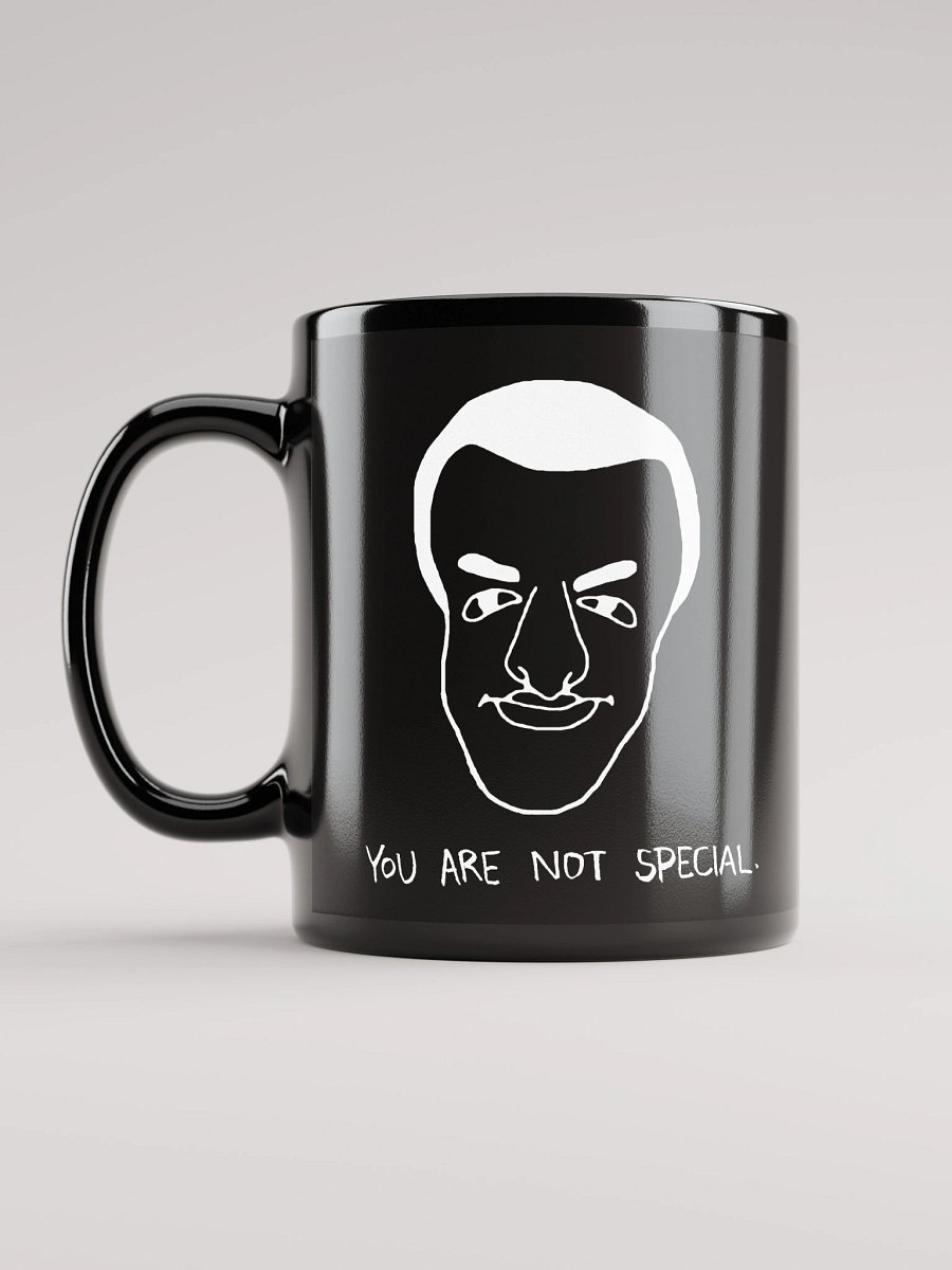Fishtank Daniel - You Are NOT Special Mug BLACK product image (6)
