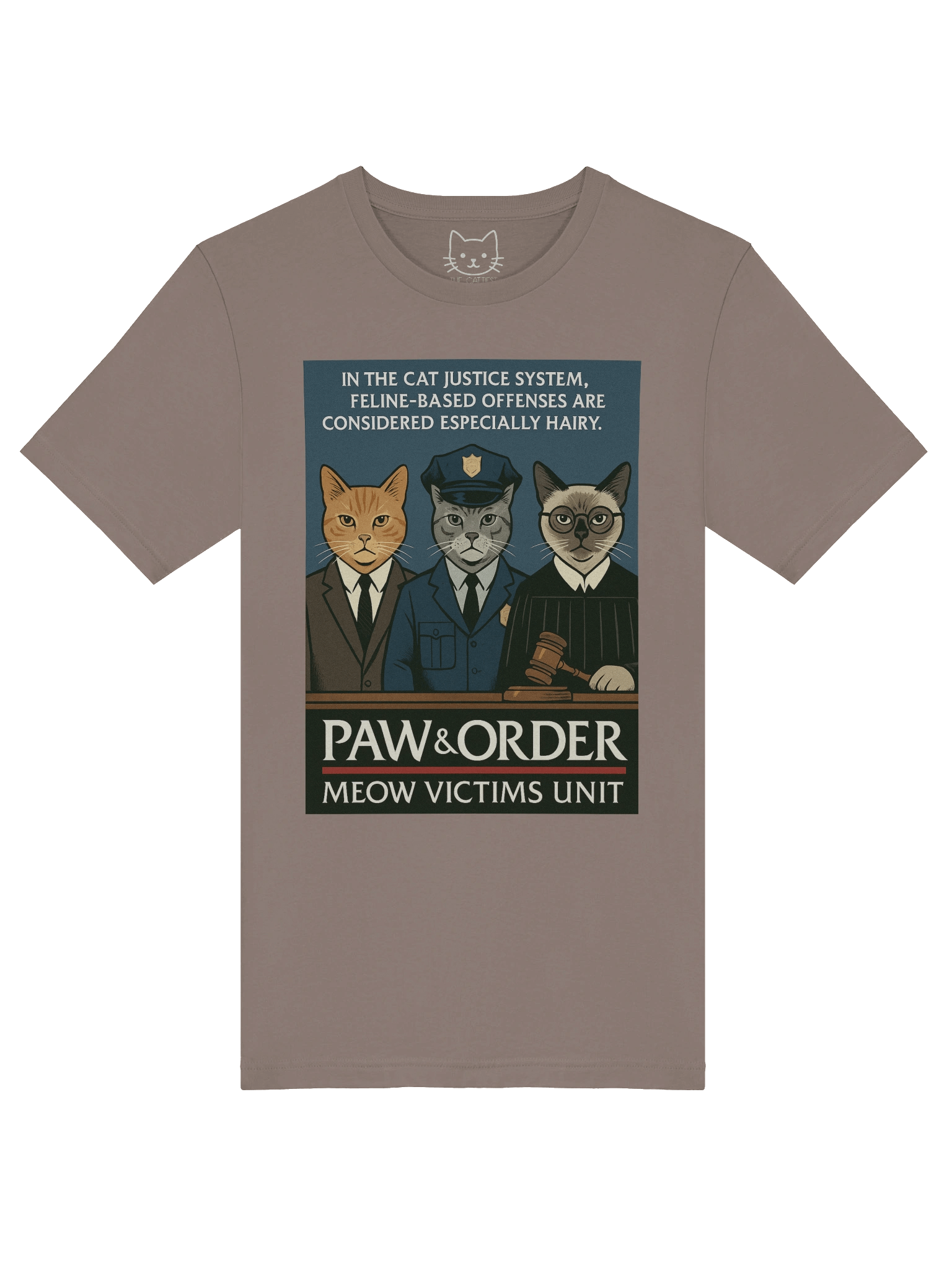 Paw and Order Parody Faux TV Show Unisex T-Shirt product image (113)