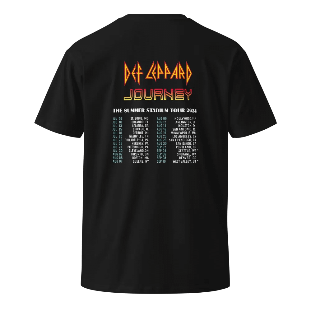 Def Leppard and Journey the Summer Stadium Tour 2024 Tee product image (3)