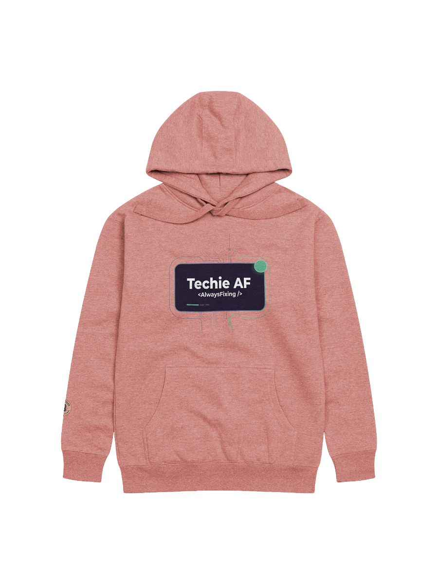 Techie AF Unisex Hoodie product image (21)