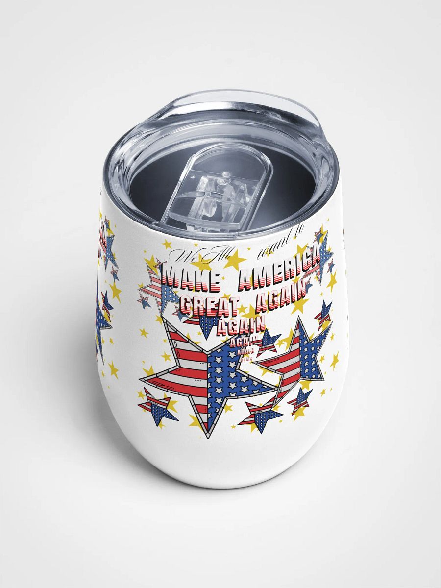 Maga again Wine Tumbler for moms dads colleagues product image (4)