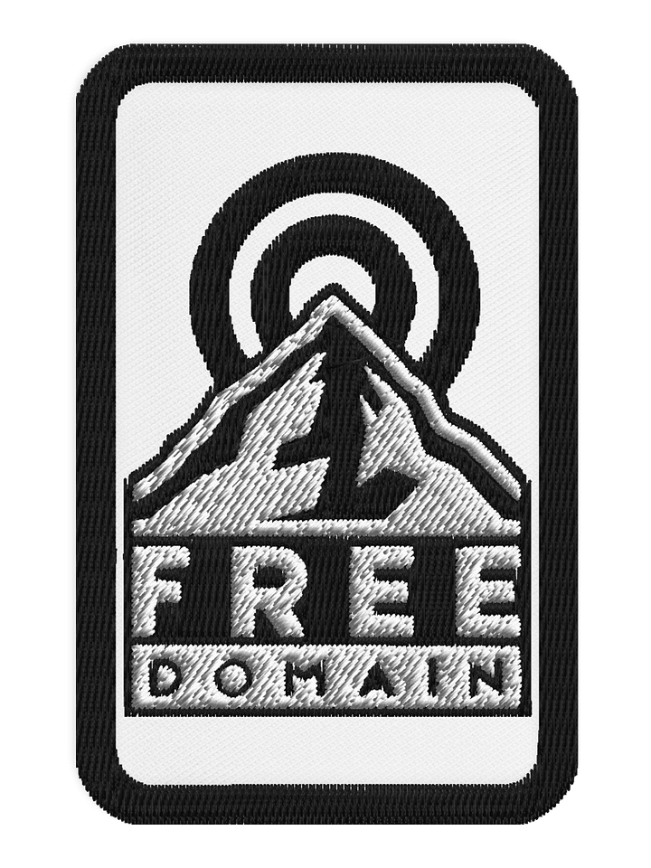 Freedomain Embroidered Patch product image (1)