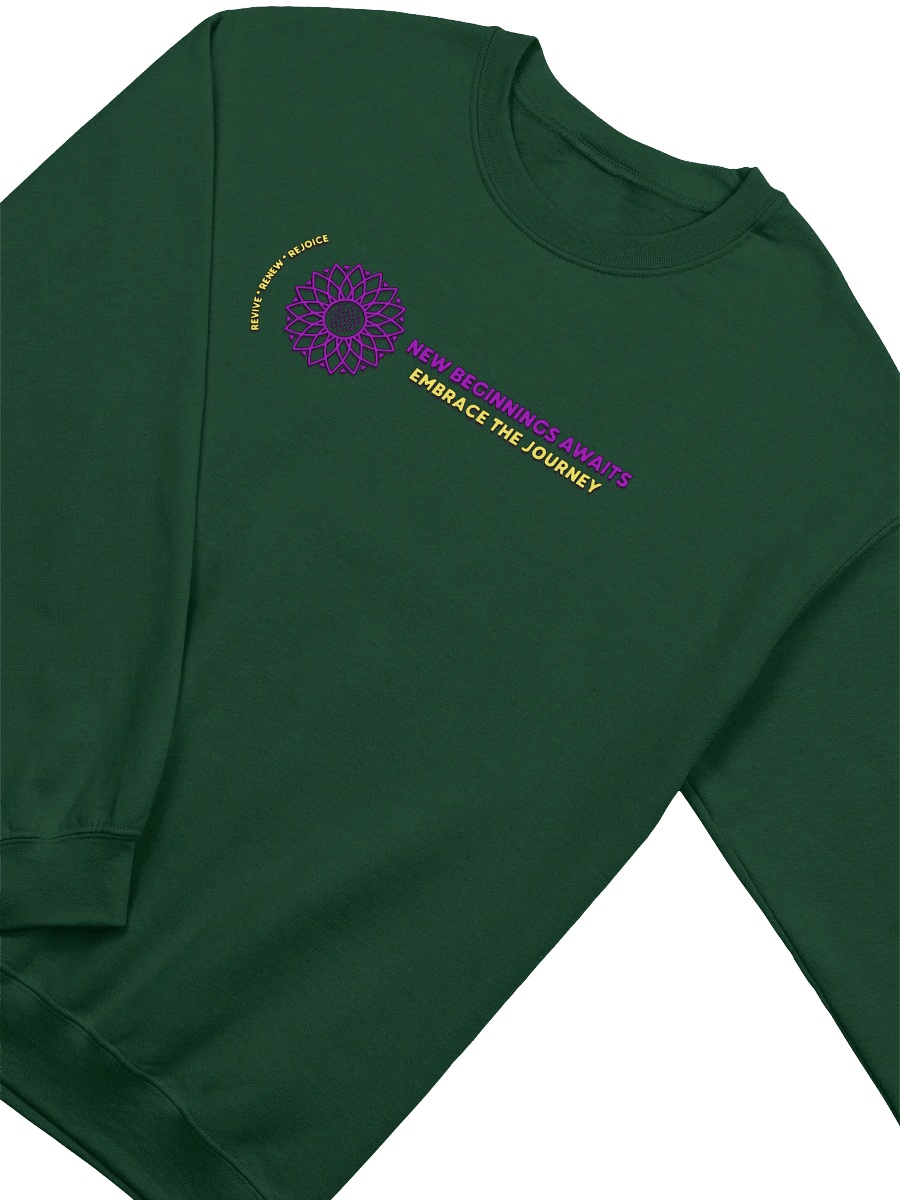 New Beginnings Mandala Blossom Crewneck Sweatshirt product image (6)
