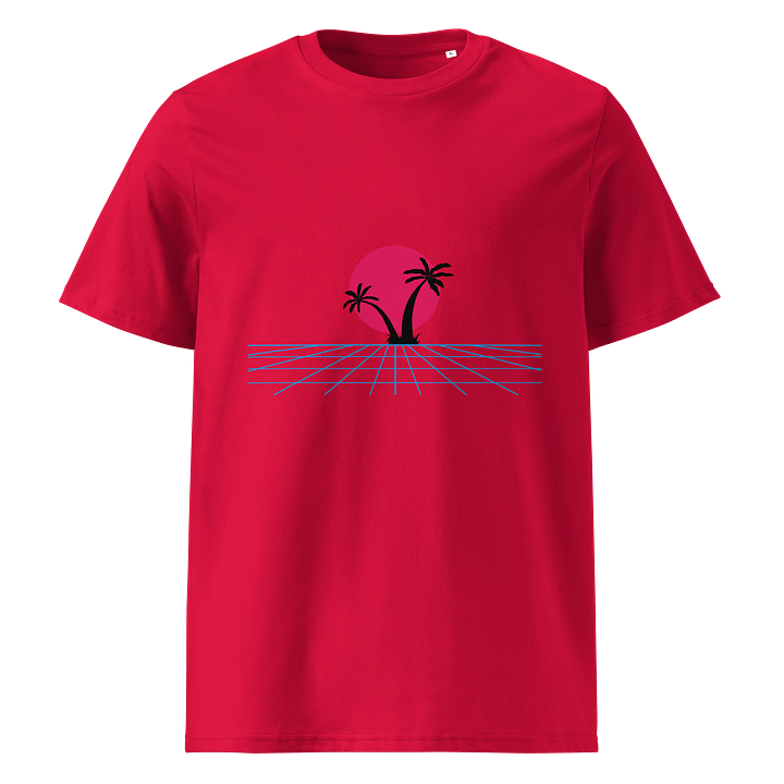 Tropical Sunset Vibes Organic T-Shirt product image (1)