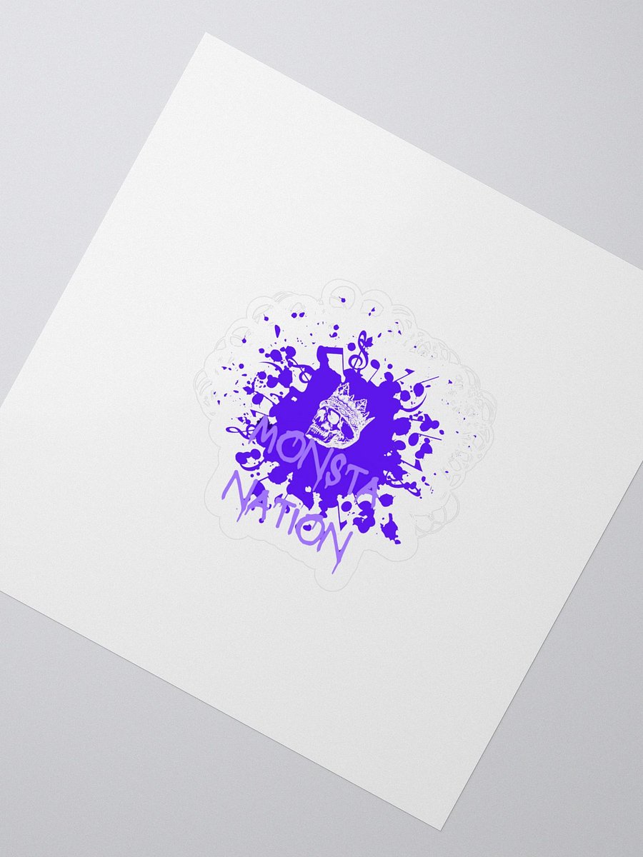 Monsta Nation "In The Paint" Sticker product image (2)