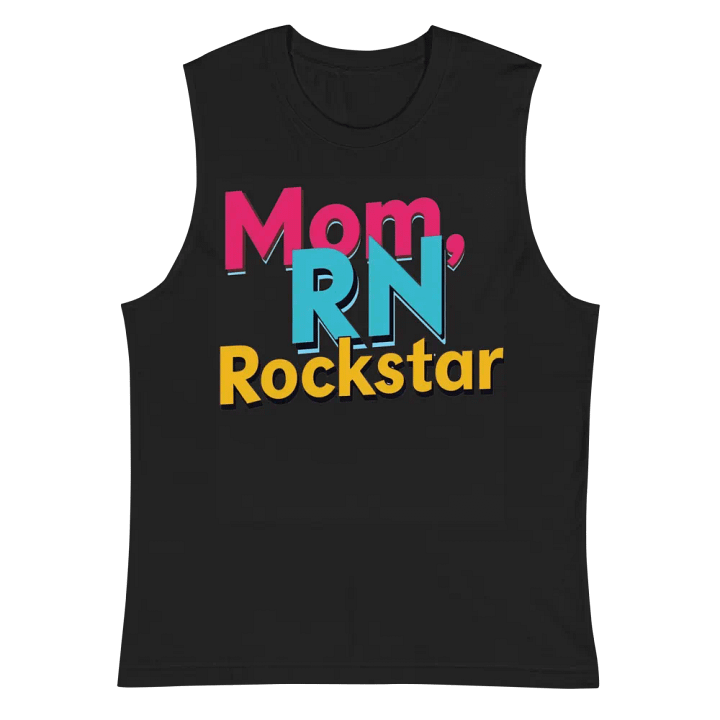 Mom, RN Rockstar Muscle Tank product image (3)