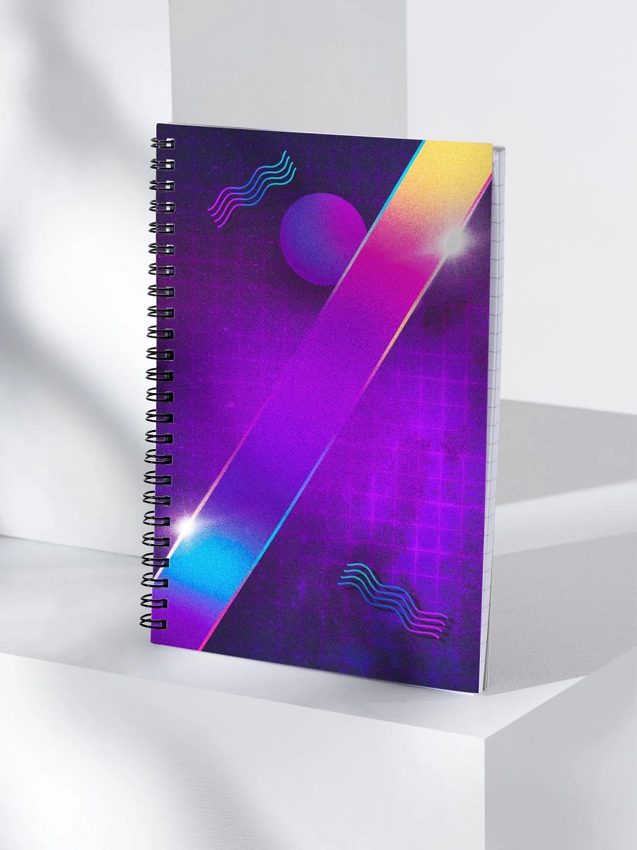 Retro Kids Rule Notebook product image (4)