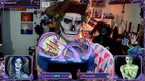 https://twitch.tv/msmaomaoz

#twitch #streamer #bodypaint #artist