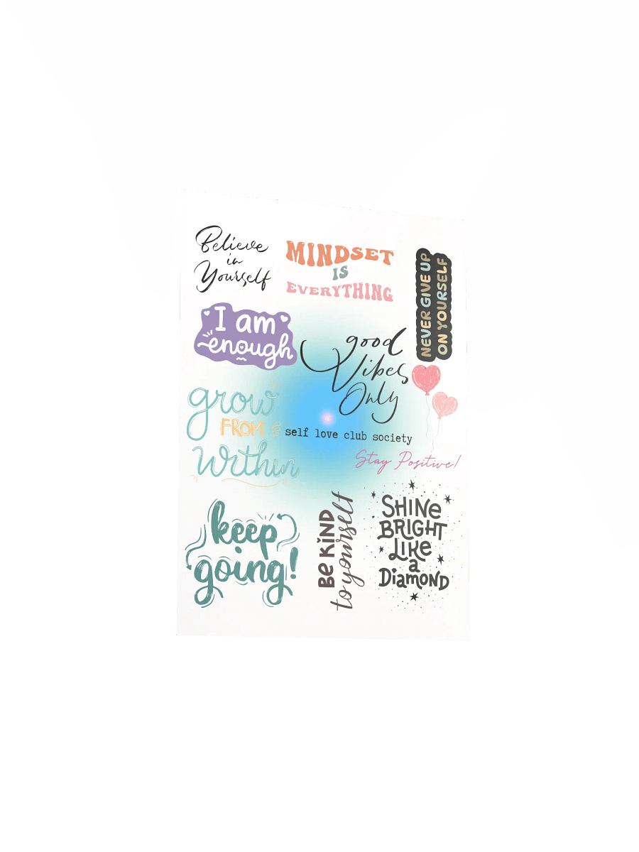 Motivational Poster – Embrace Positivity and Inspiration - 5x7 product image (3)
