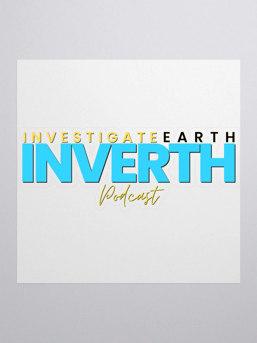 Investigate Earth Podcast Kiss Cut Stickers product image (2)