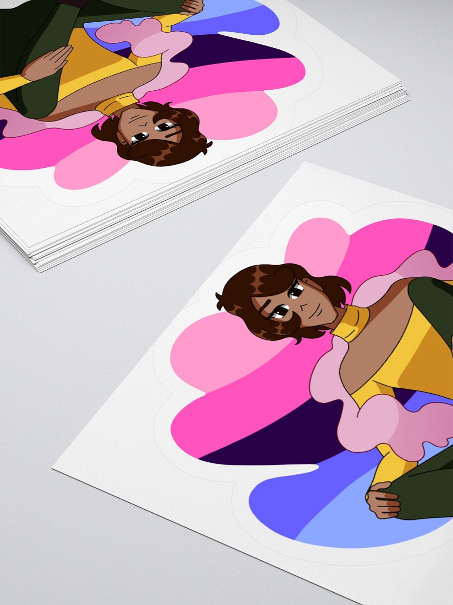Grayson Pride Sticker 3" x 3" product image (4)