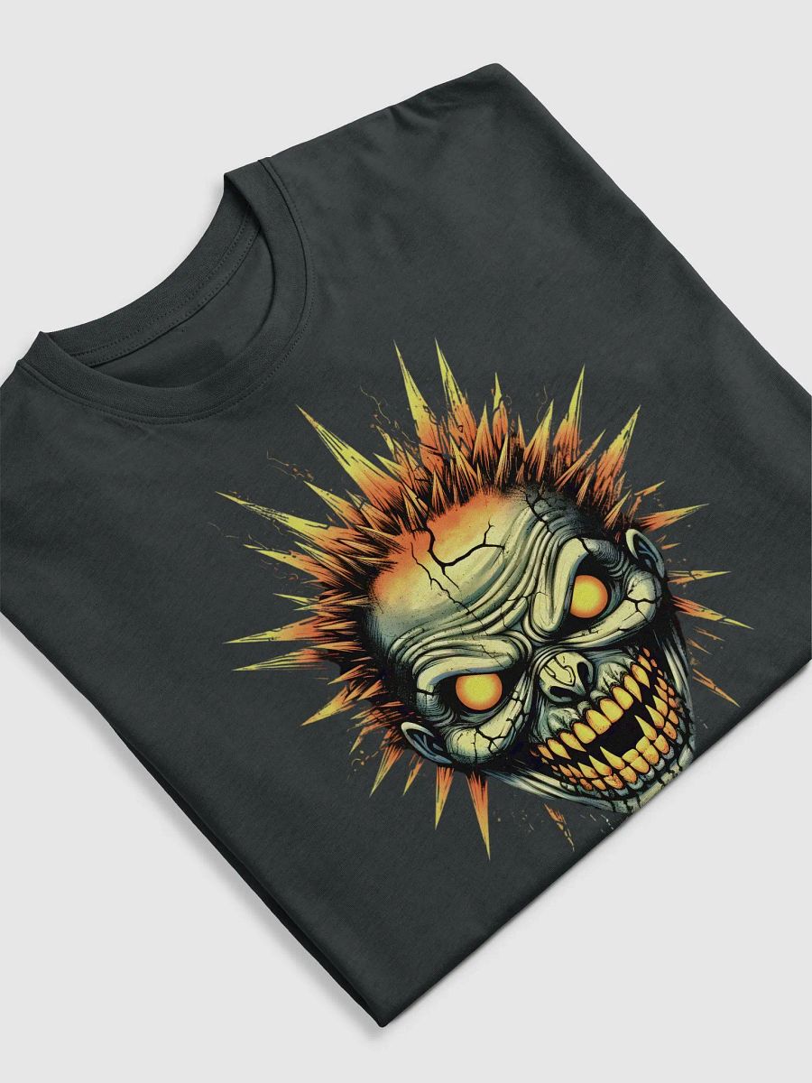Punk-Style Smiley T-Shirt - Edgy Streetwear Essential product image (9)