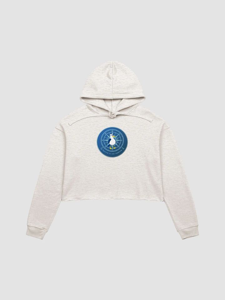 Master of the Harbour Seagull Crop Hoodie product image (3)