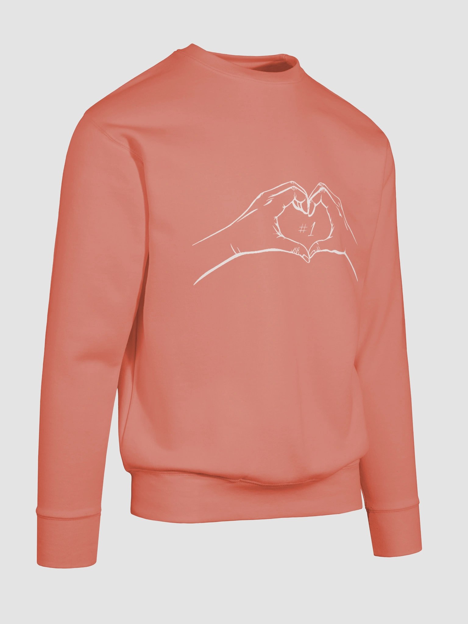 #1 Hand Heart Sweatshirt product image (5)