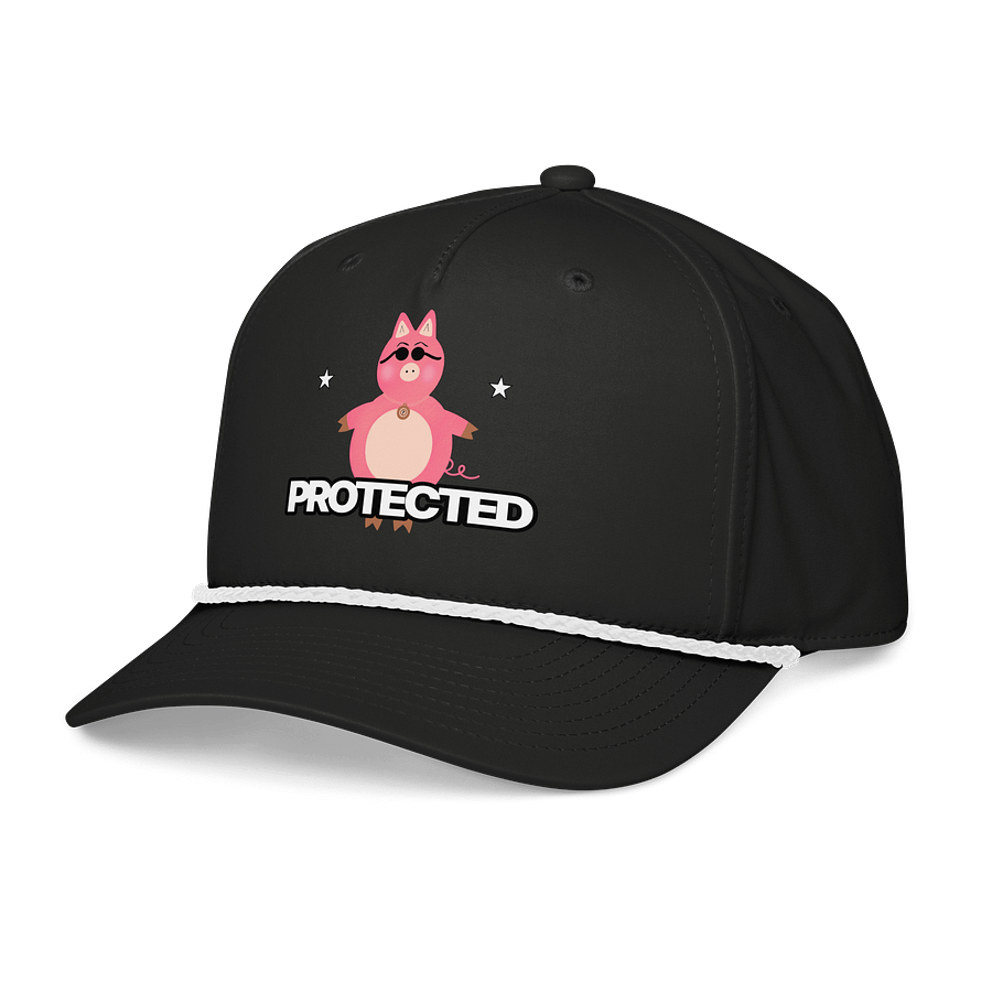 Protected Pink Pig Snapback Cap product image (5)