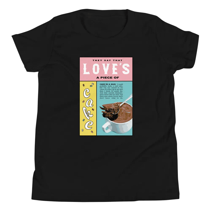 (YOUTH) Cake in a Mug T-Shirt product image (1)