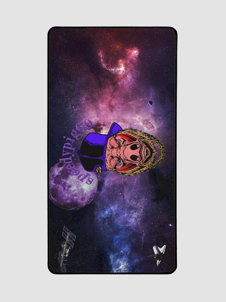 Cosmic Pig Top Hat Desk Mat product image (2)