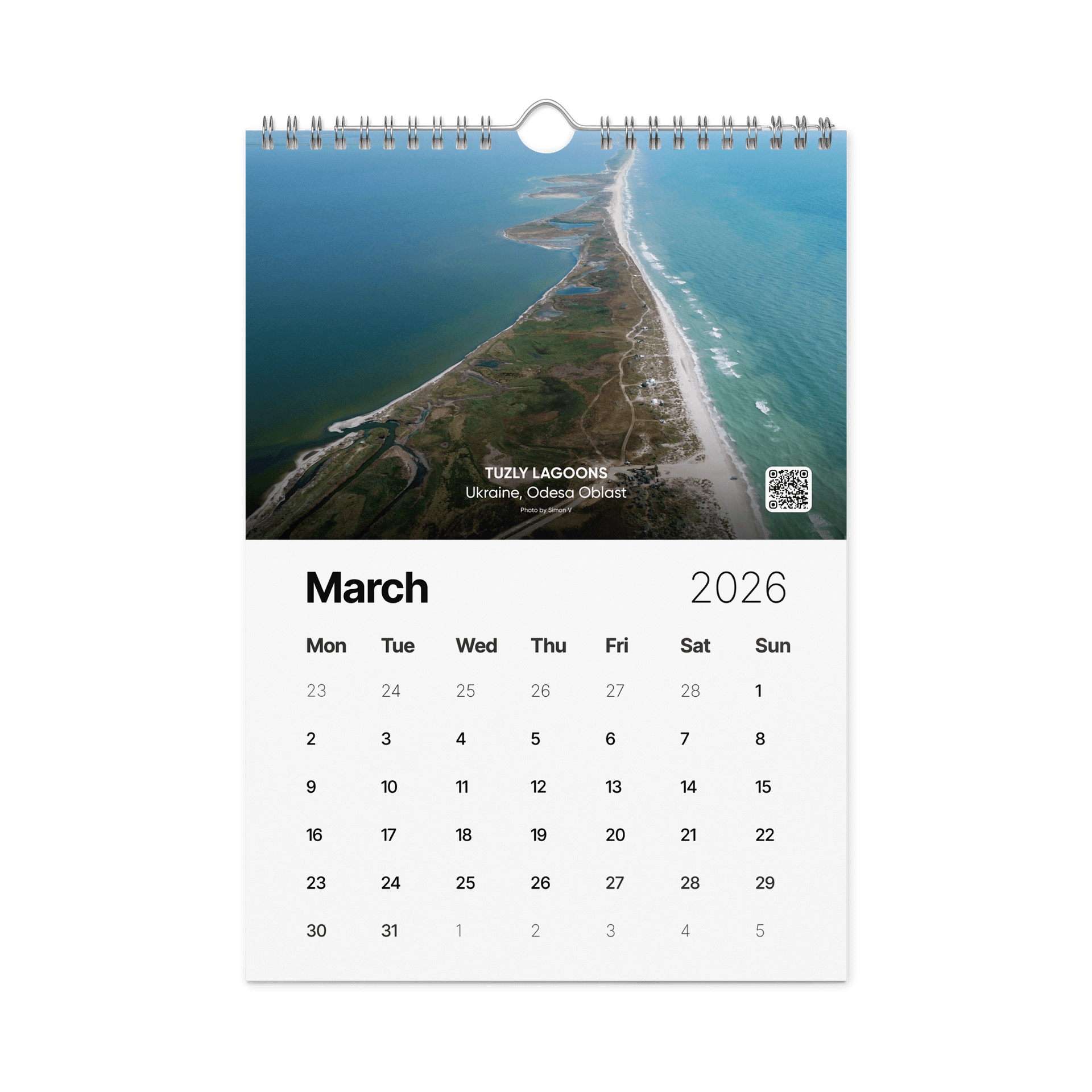 Ukraine Calendar 2026 (MONDAY Edition) product image (4)