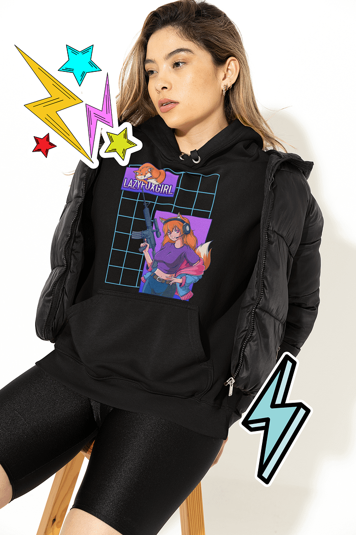 Stylized Lazyfoxgirl Hoodie product image (1)