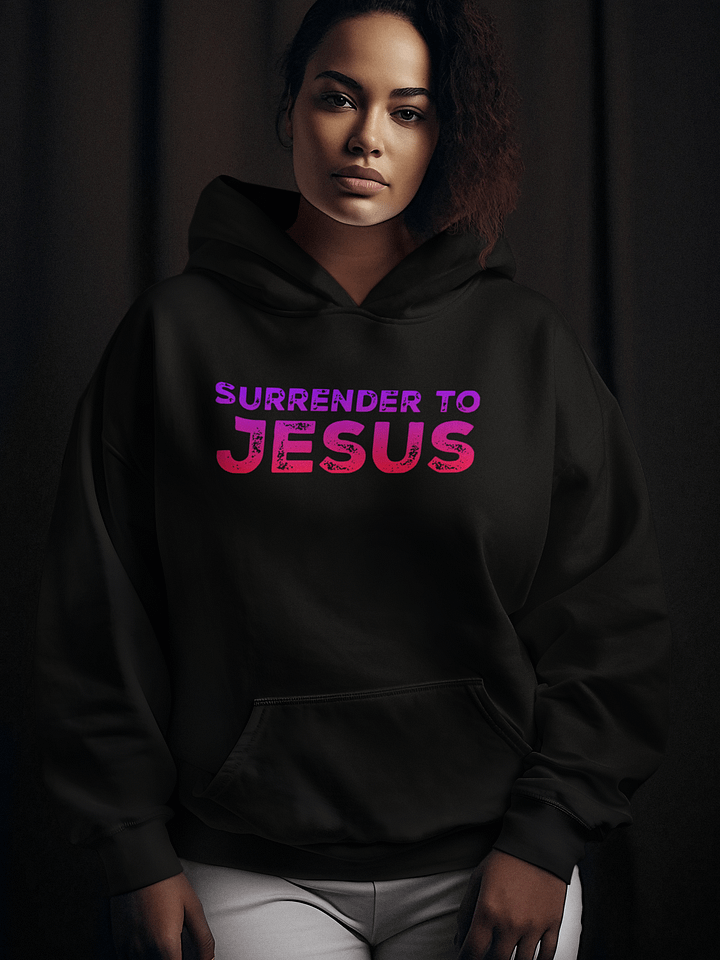 Christian Hoodie SURRENDER TO JESUS product image (2)