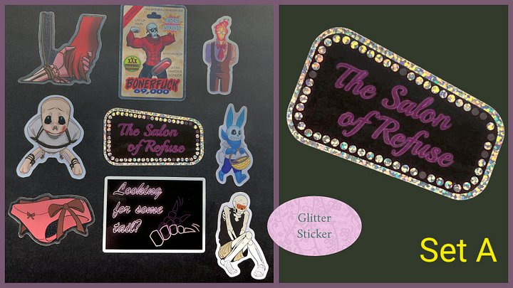Salon of Refuse Sticker Packs [CLEARANCE] product image (2)