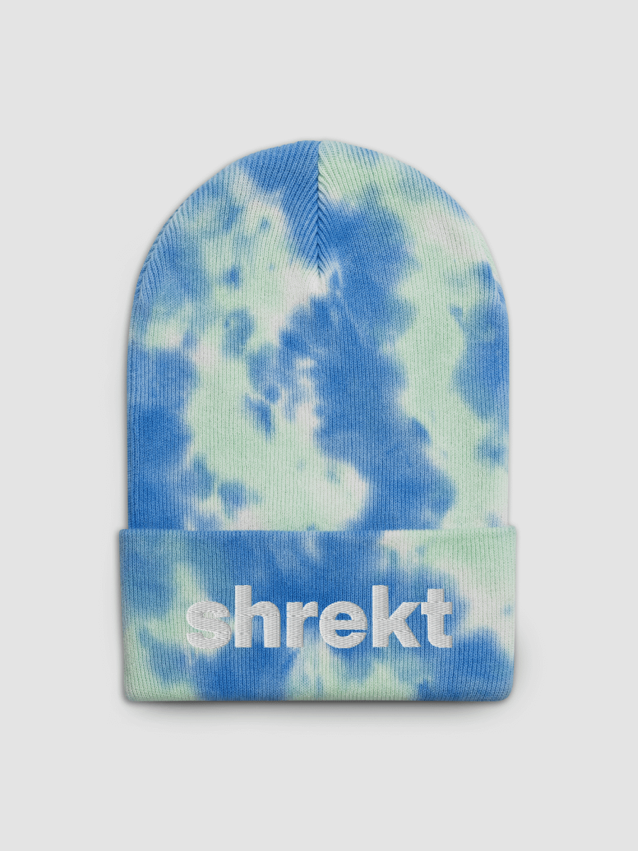 Shrekt Tie-dye beanie product image (1)