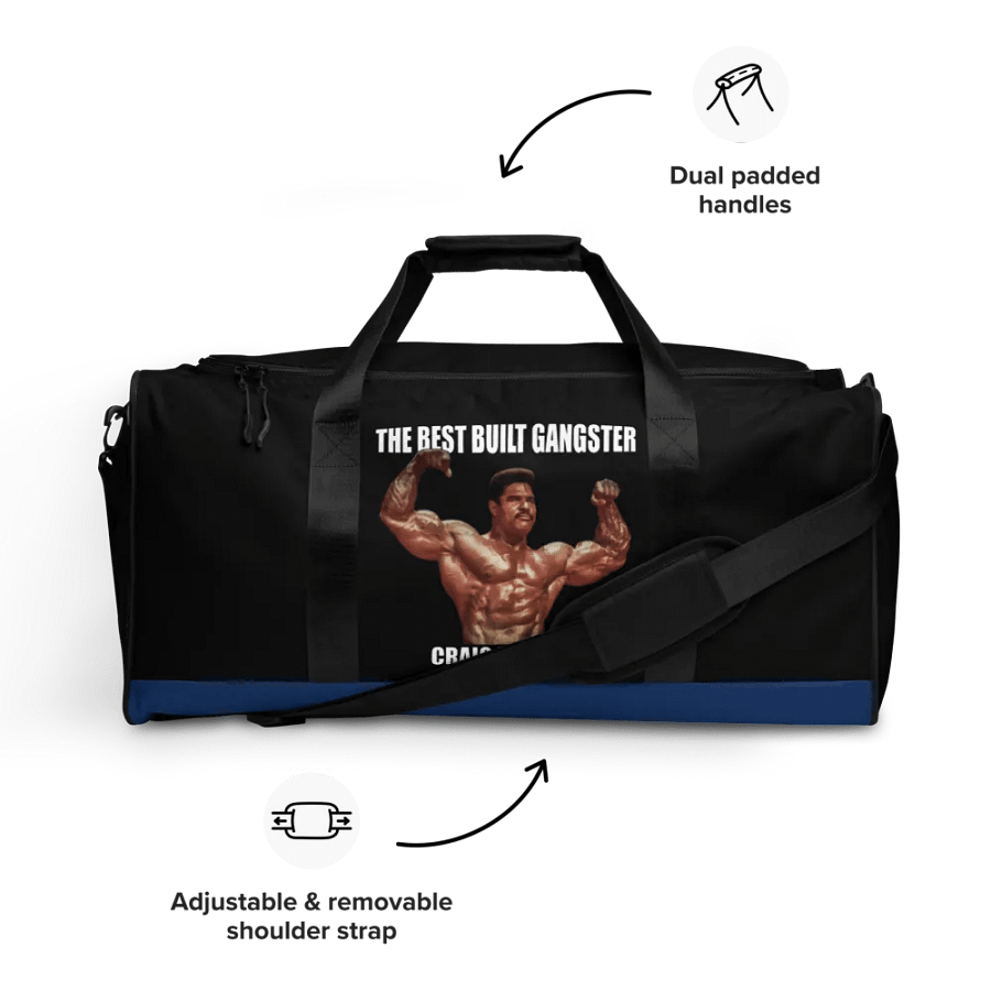 The Best Built Gangster Craig Monson Gym Bag product image (9)