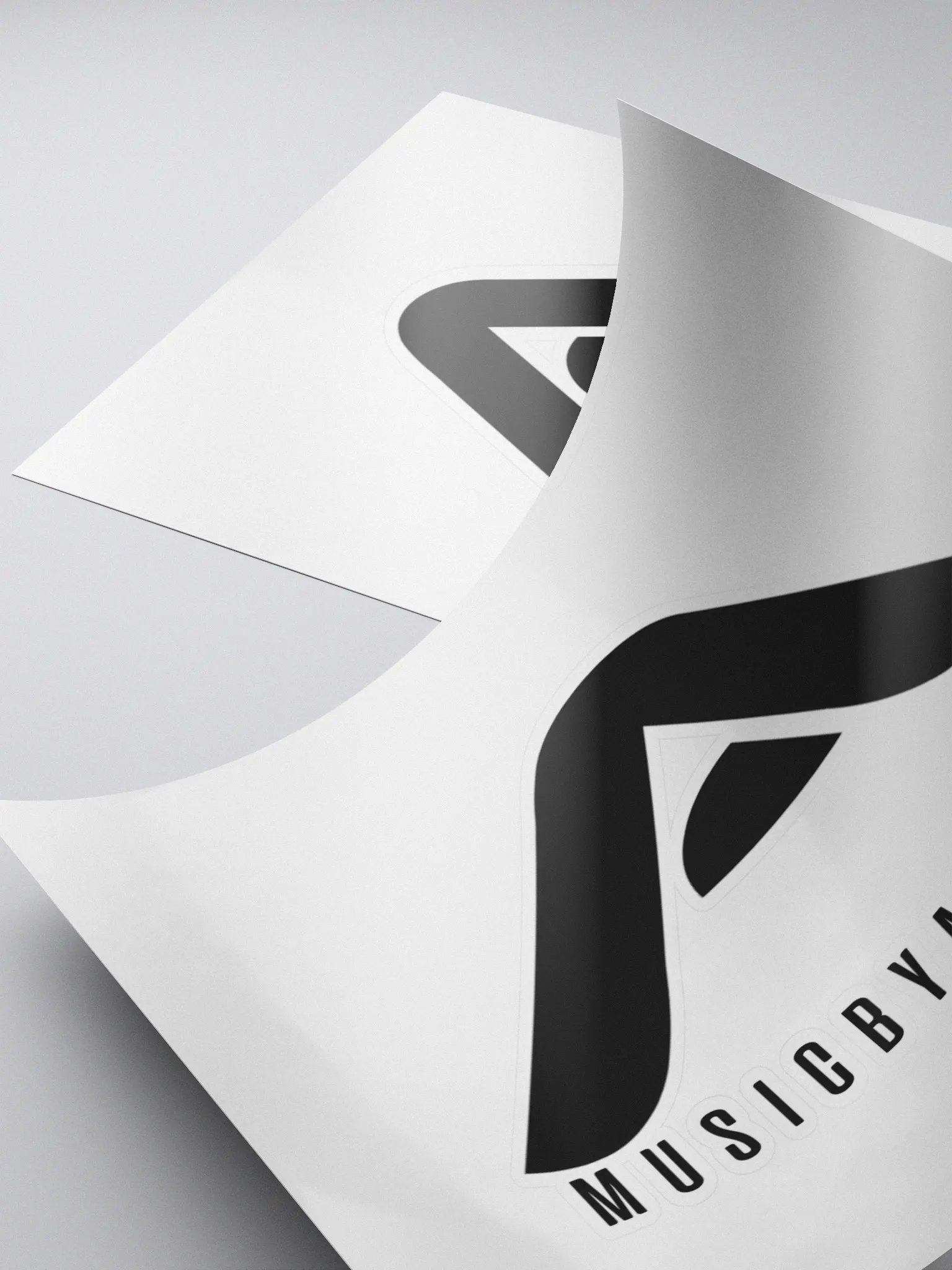 MusicByALXNDR Original Logo Sticker product image (4)