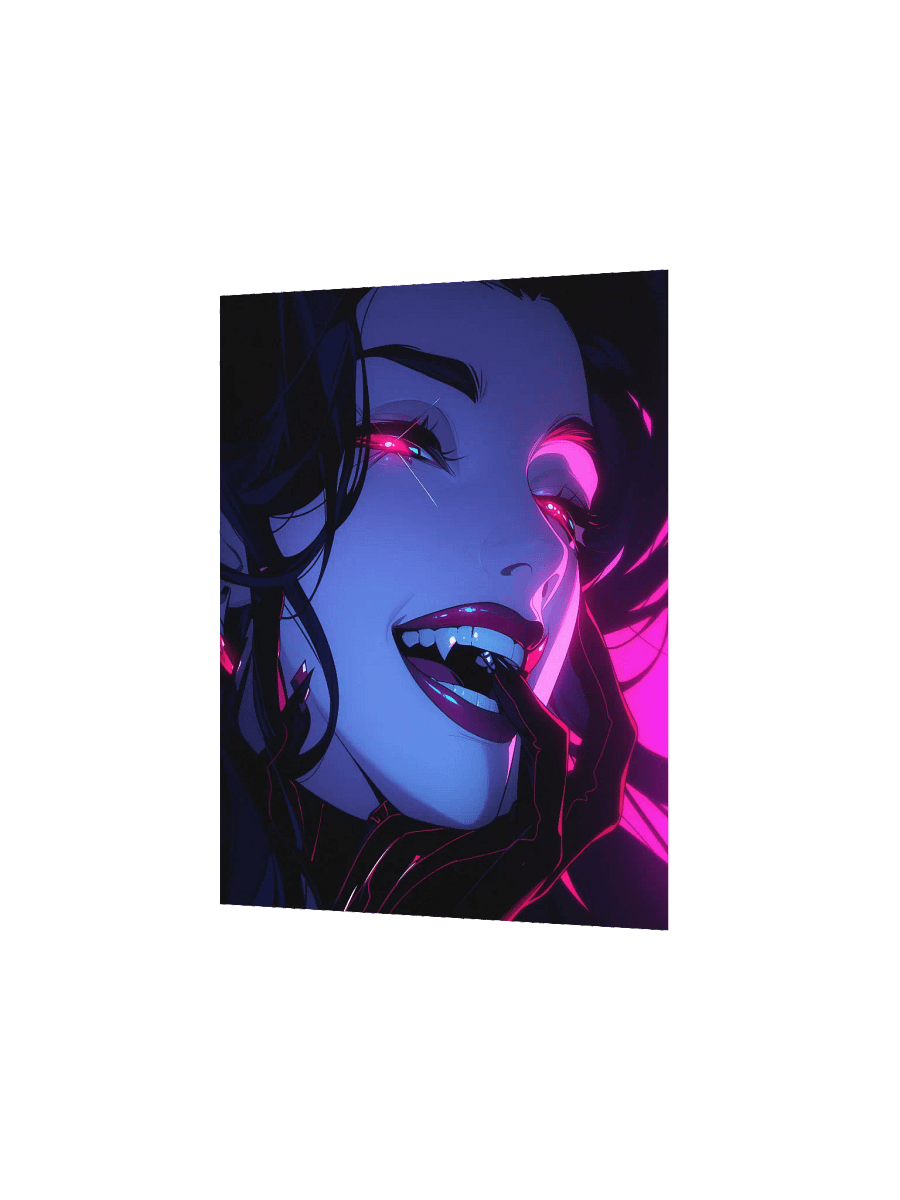Neon Bliss Matte Poster product image (9)