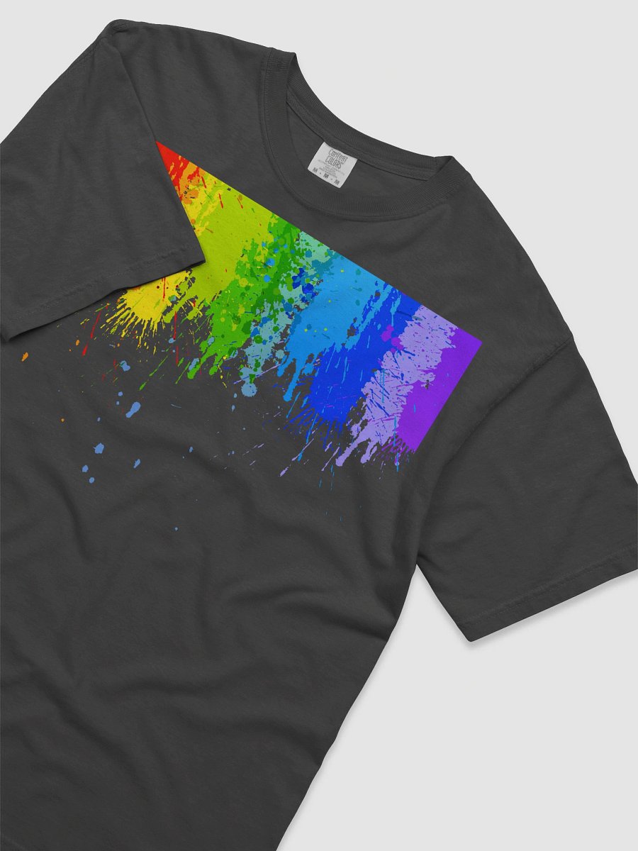 Rainbow Splatter Pride T-Shirt product image (11)