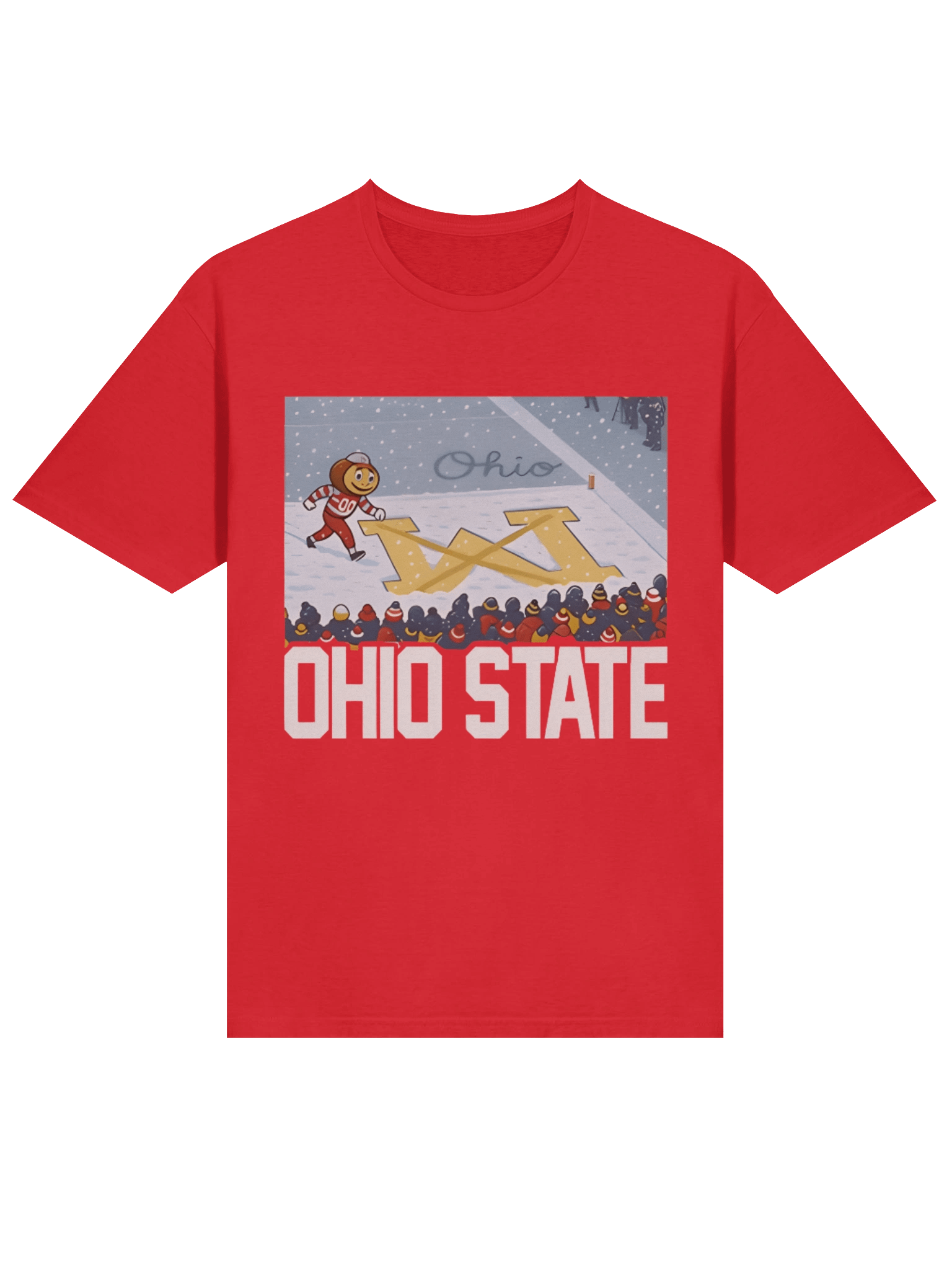 Ohio vs Michigan Rivalry Script Ohio On Big M the Greatest Rivalry in College Shirt product image (9)