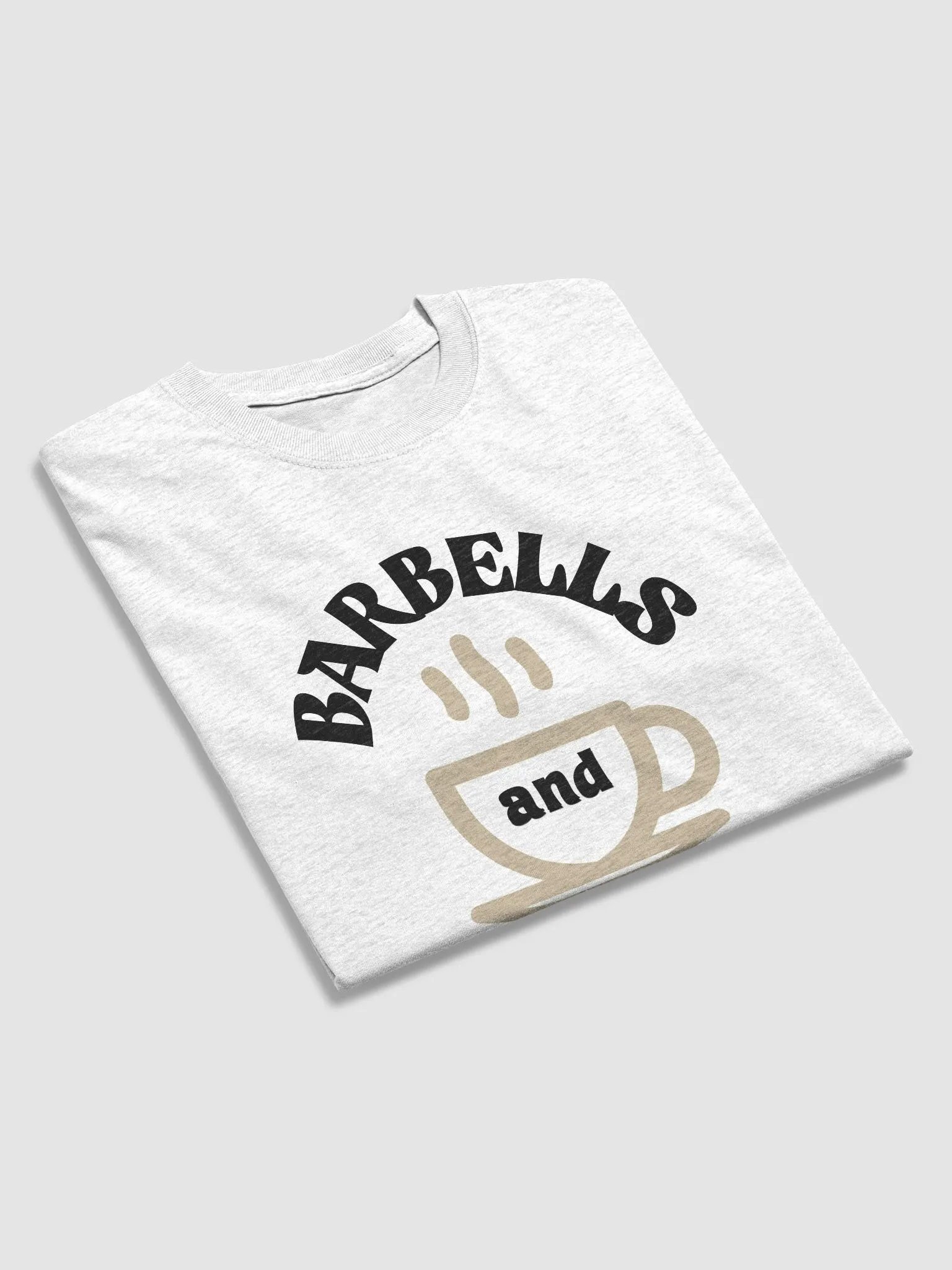 Barbells & Coffee Stylized T-Shirt product image (16)
