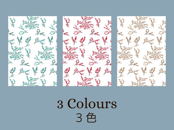 Mistletoe Pattern Printable Sheets product image (2)