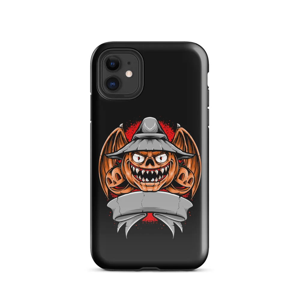 Wicked Jack-O'-Lantern iPhone® Tough Case: Spooky Protection with a Halloween Vibe product image (2)