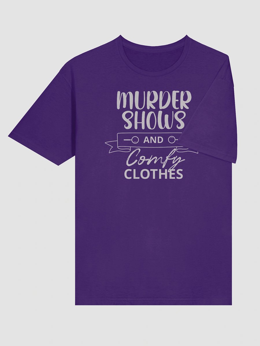Murder Shows and Comfy Clothes Halloween T-Shirt - Dark product image (21)