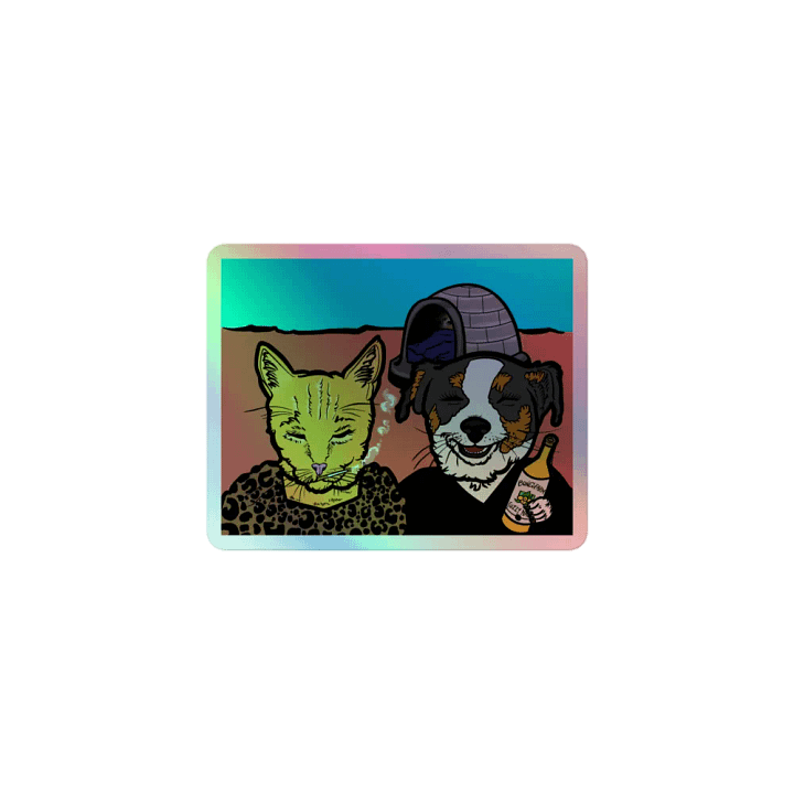 Party Animals Sticker Holographic product image (1)