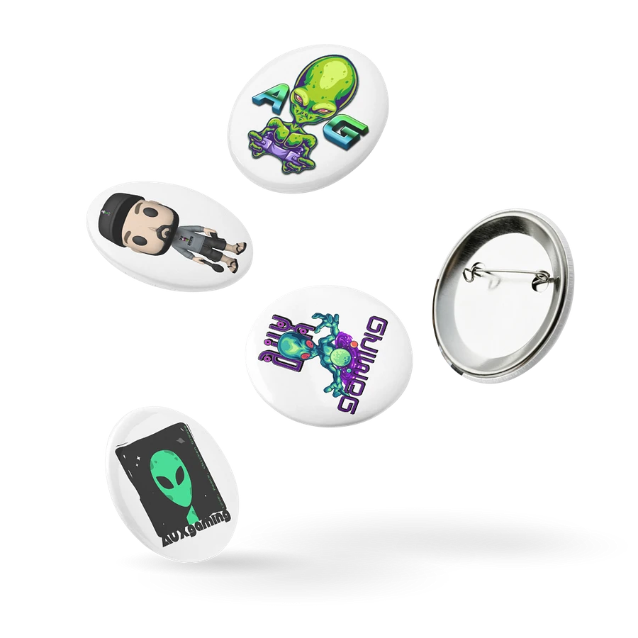 AUXgaming Alien Gamer Button Set product image (9)