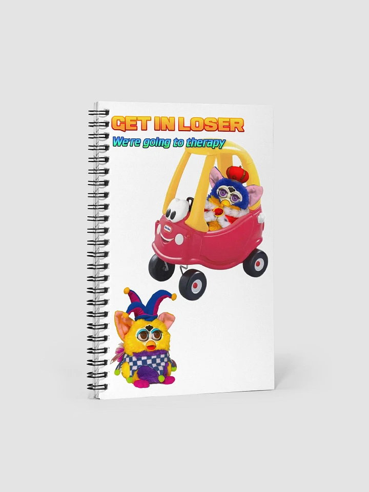 Get In Loser Chuckles Notebook product image (1)