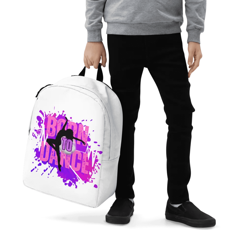 Born to Dance Her Silhouette All-Over Backpack product image (5)