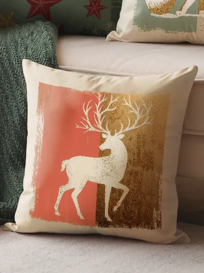 Golden Reindeer Silhouette product image (1)
